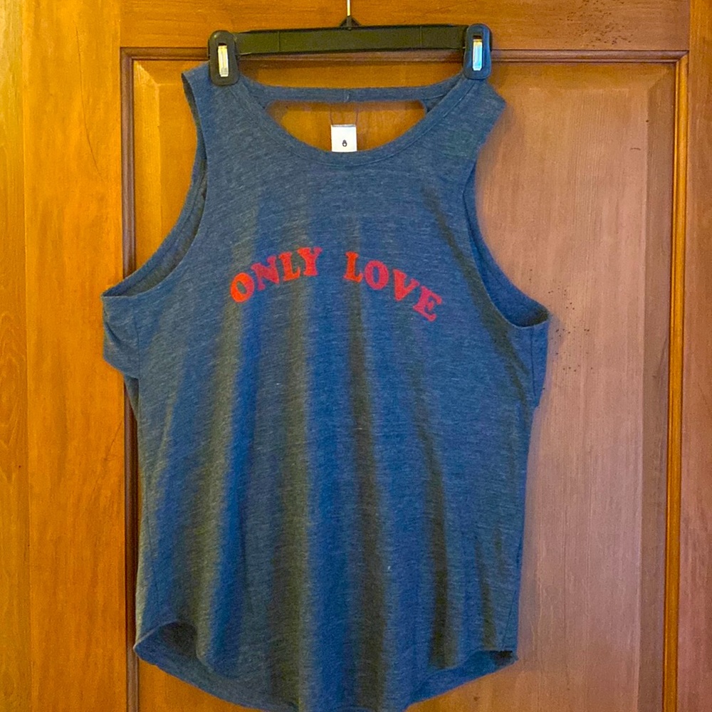 Only Love Spiritual Gangster Tank size Large